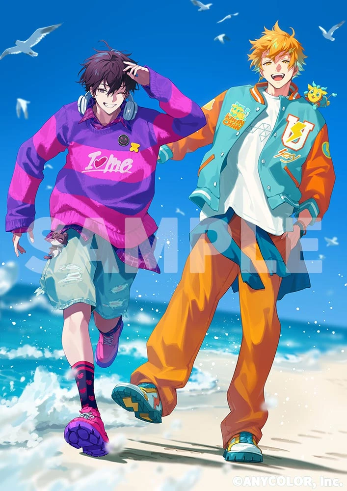 RitoTetsu Seaside Holiday Illustration by Cocodar