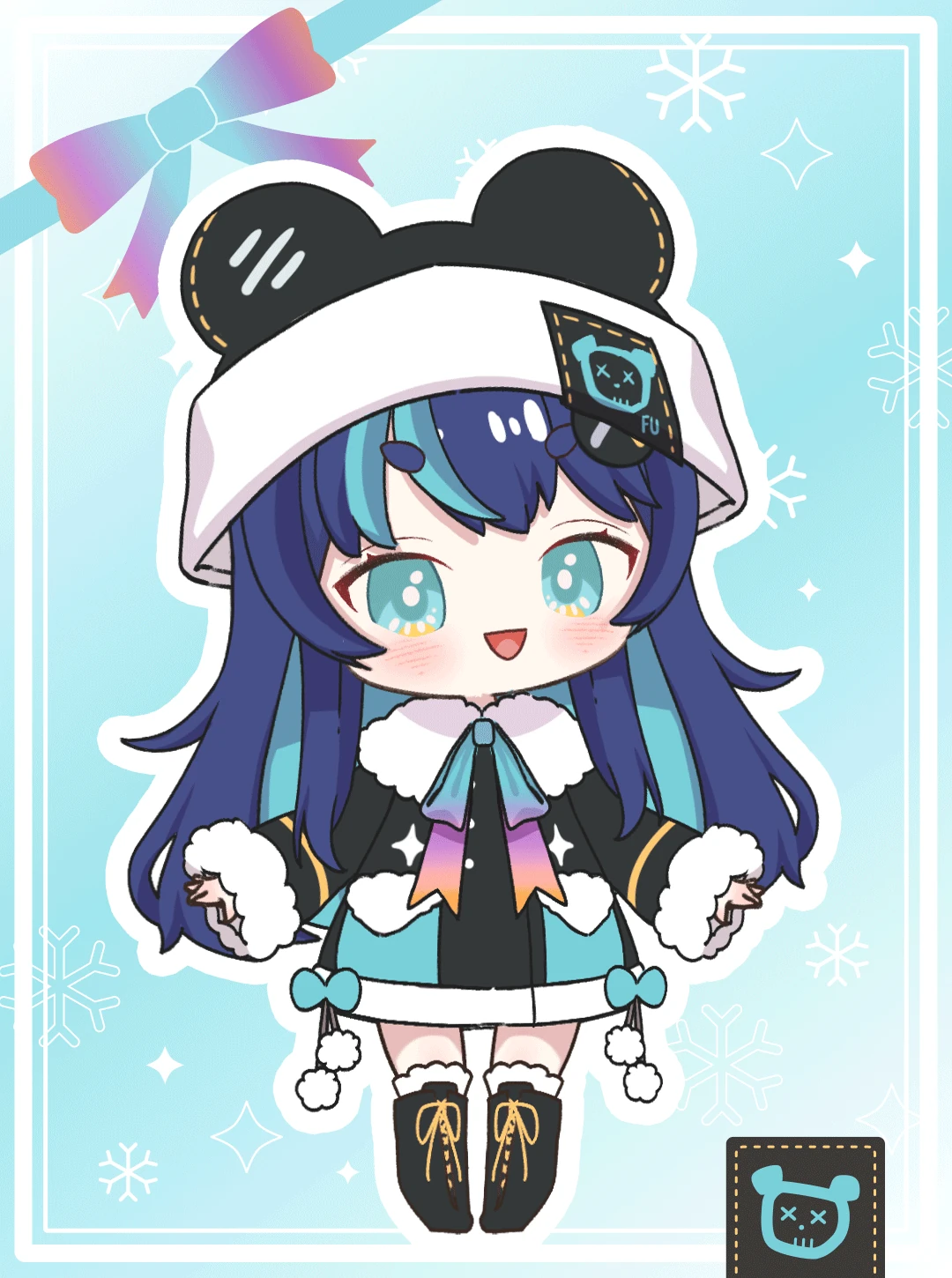 Holiday Chibi Model<br>by Amanogawa Shiina