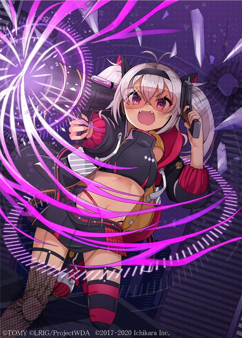 Mao Card for the WIXOSS preconstructed deck "DIVA DEBUT DECK Nijisanji ver. Sanbaka" by Shizuki