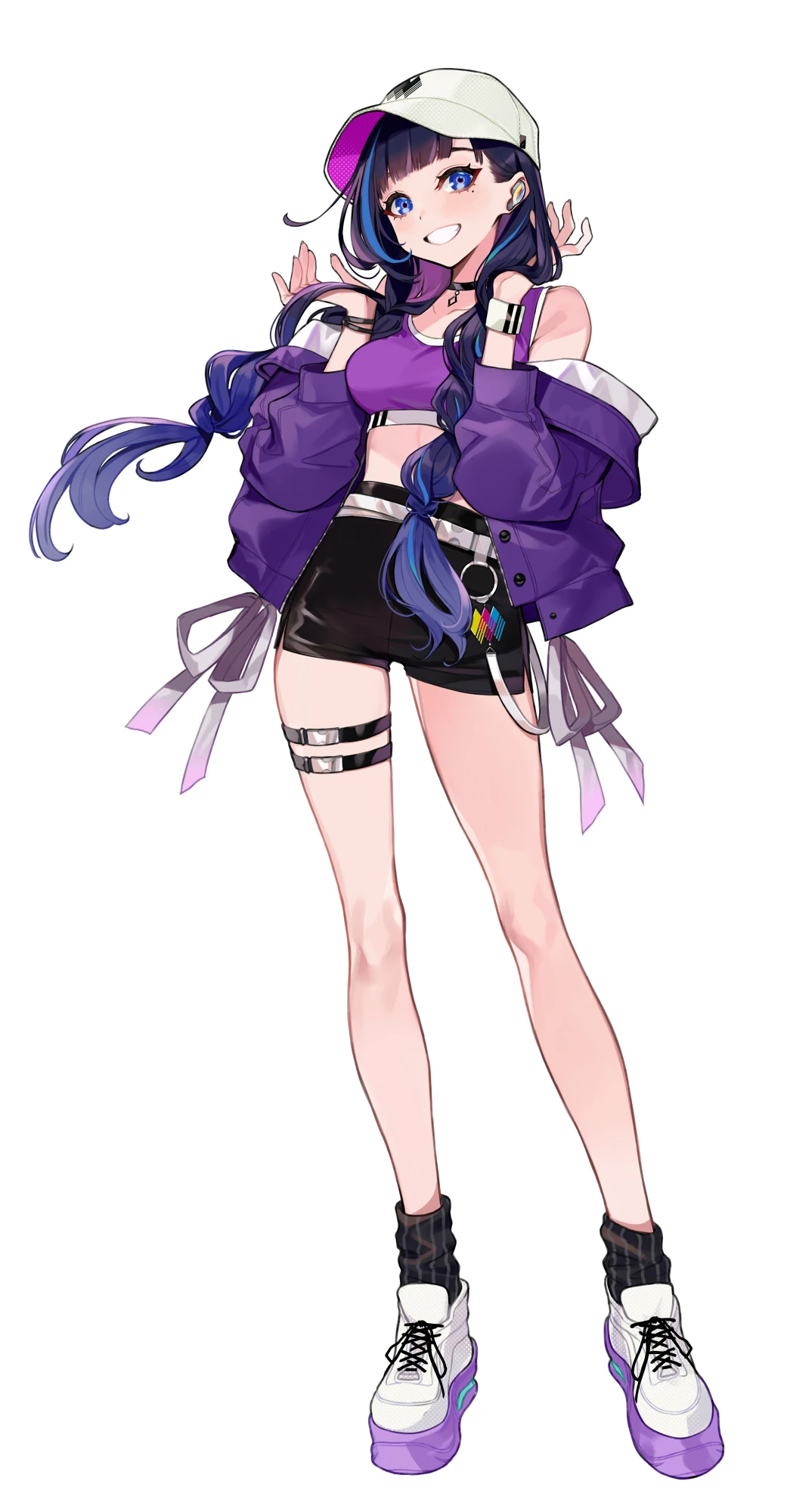 Zeeny ANC x Fuji Aoi Packaging Illustration<br>by yuu