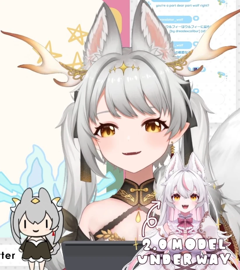 Big Noy is seen streaming with Smol Noy and her underway 2.0 Model on 1 May 2025.