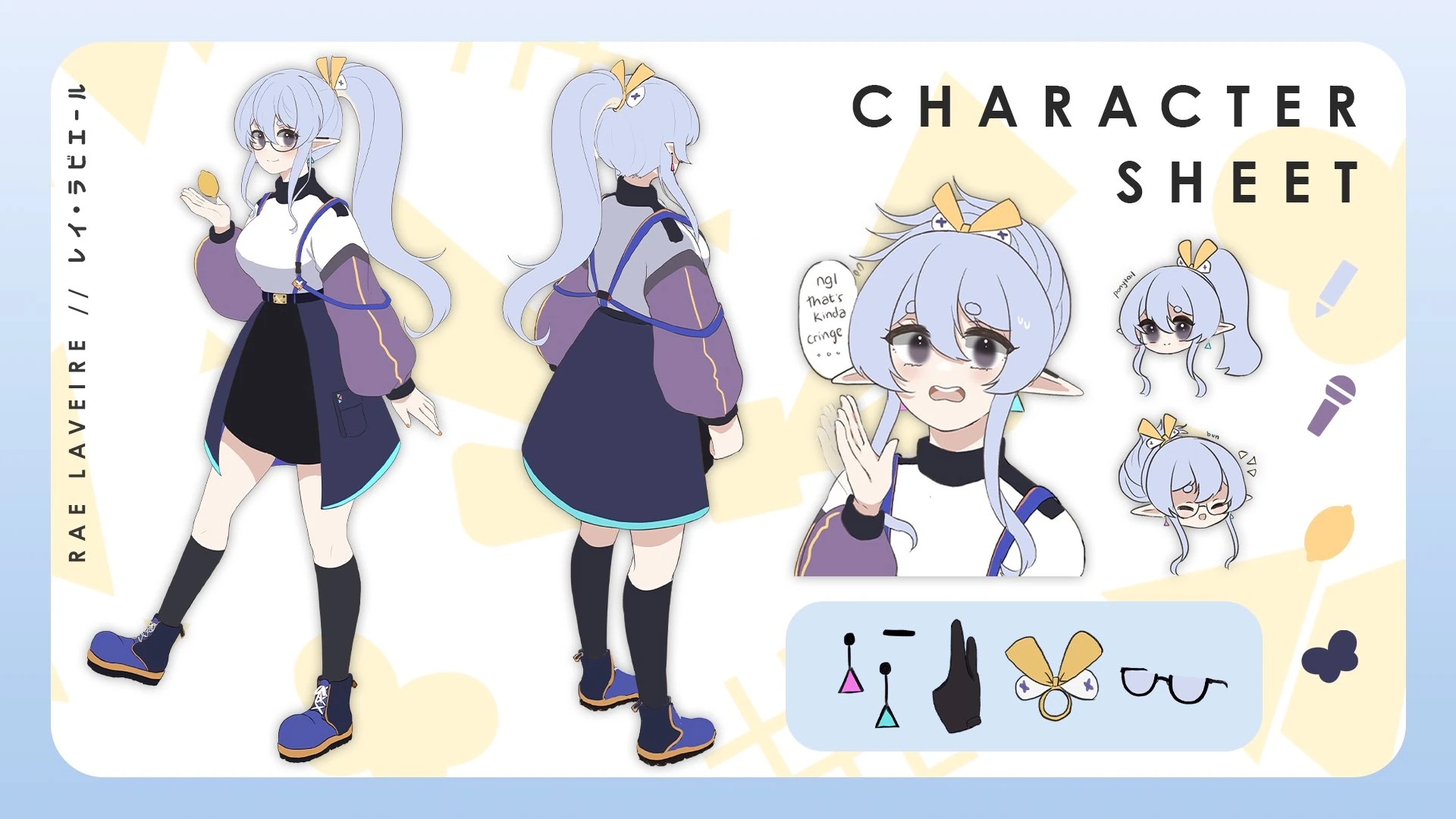 Model 2.0 reference sheet
