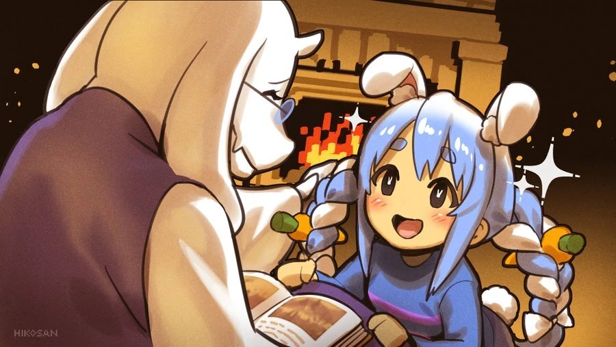 Undertale Illustration<br>by Hikosan
