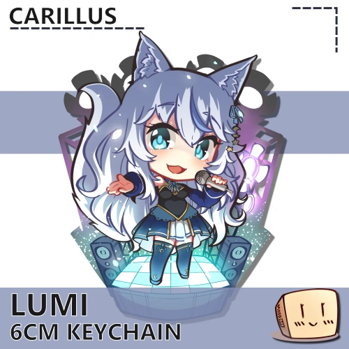 LUMI VIRTUAL VALUABLE KEYCHAIN by [https://twitter.com/_carillus Carillus]