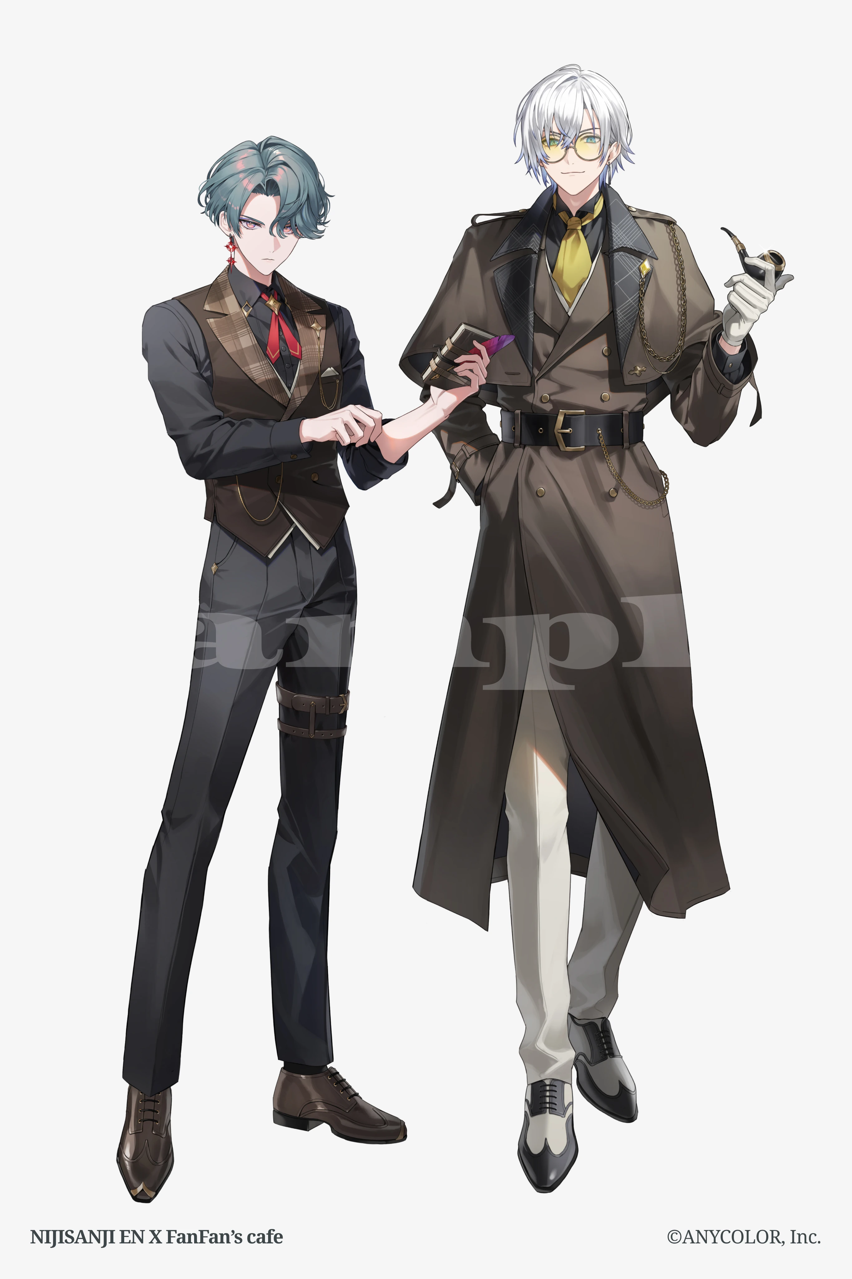 Nijjisanji EN x FanFans Cafe Thailand Collab by PAKU
