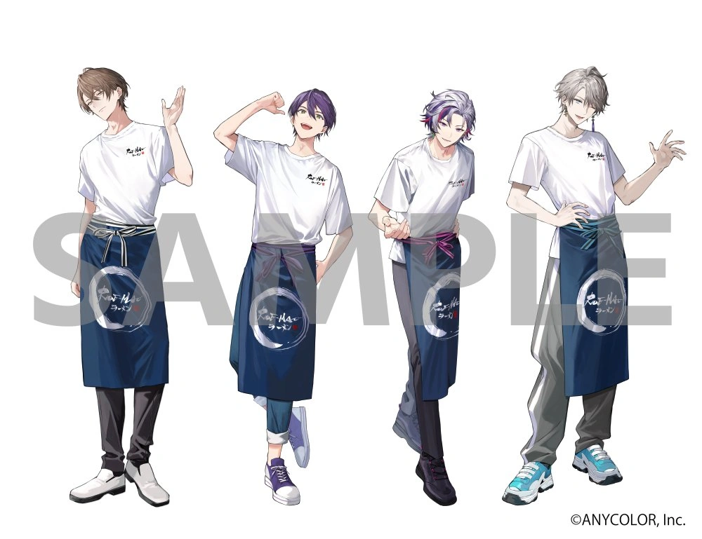 NIJISANJI x Super Cup Collaboration Illustration<br>by Bodax
