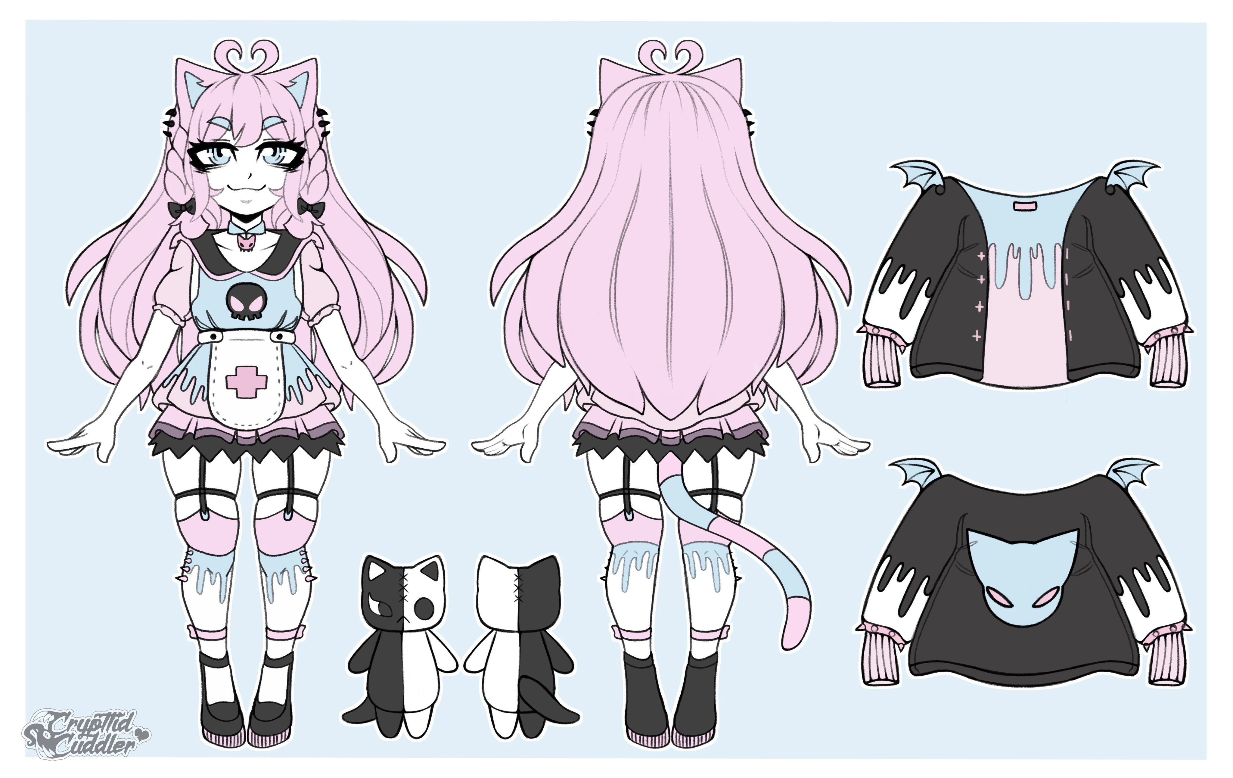 OG Snuffy Cat Reference Sheets by [https://twitter.com/CrypttidCuddler CrypttidCuddler]