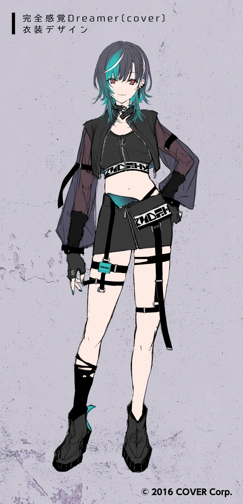 Kanzen Kankaku Dreamer Cover Outfit Design by AKKE
