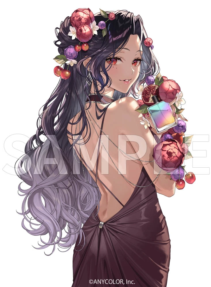 NIJISANJI EN x K Luxury Fragrances Illustration<br>by Okuma Mai