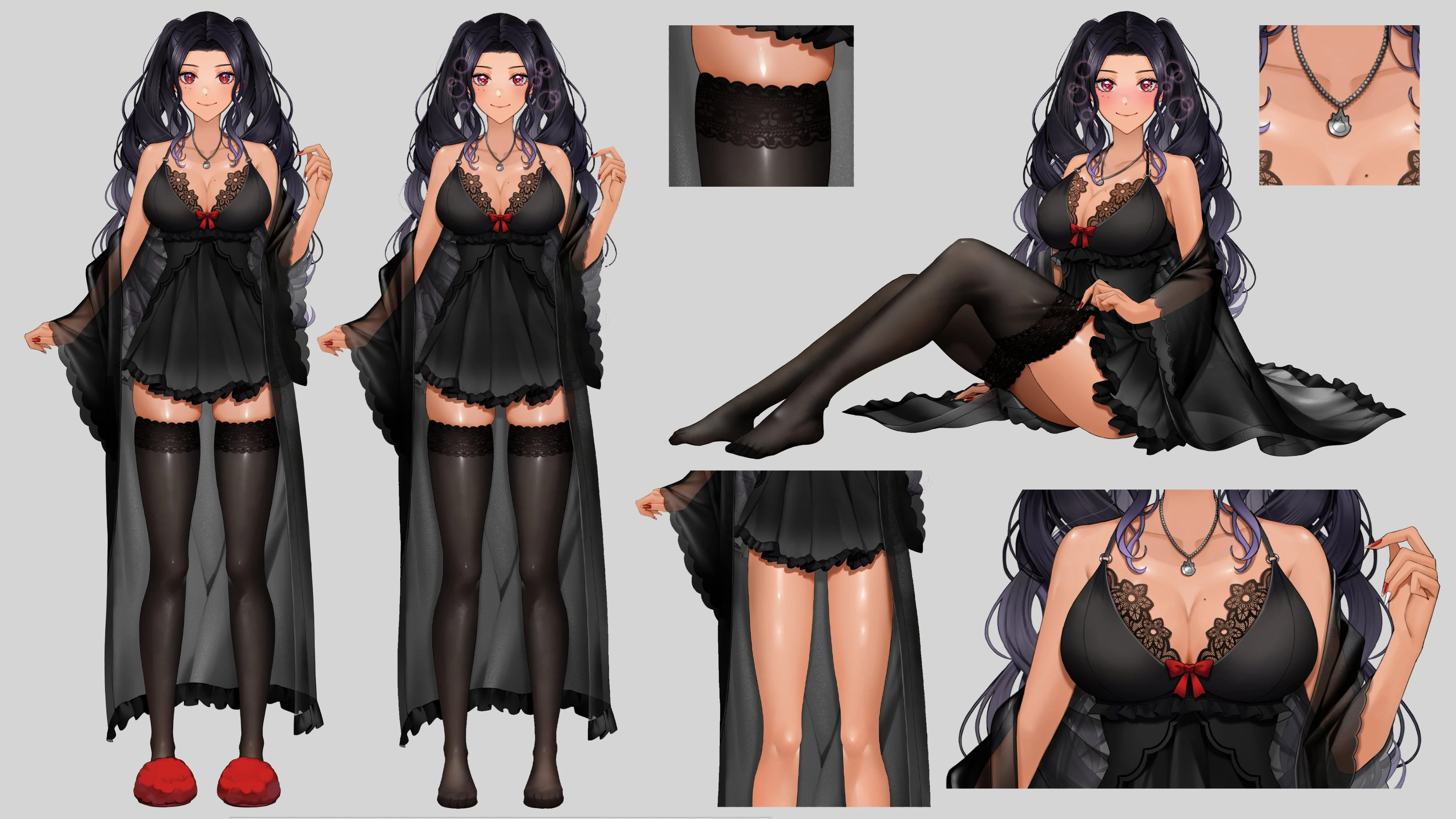 Black Nightgown Reference Sheet