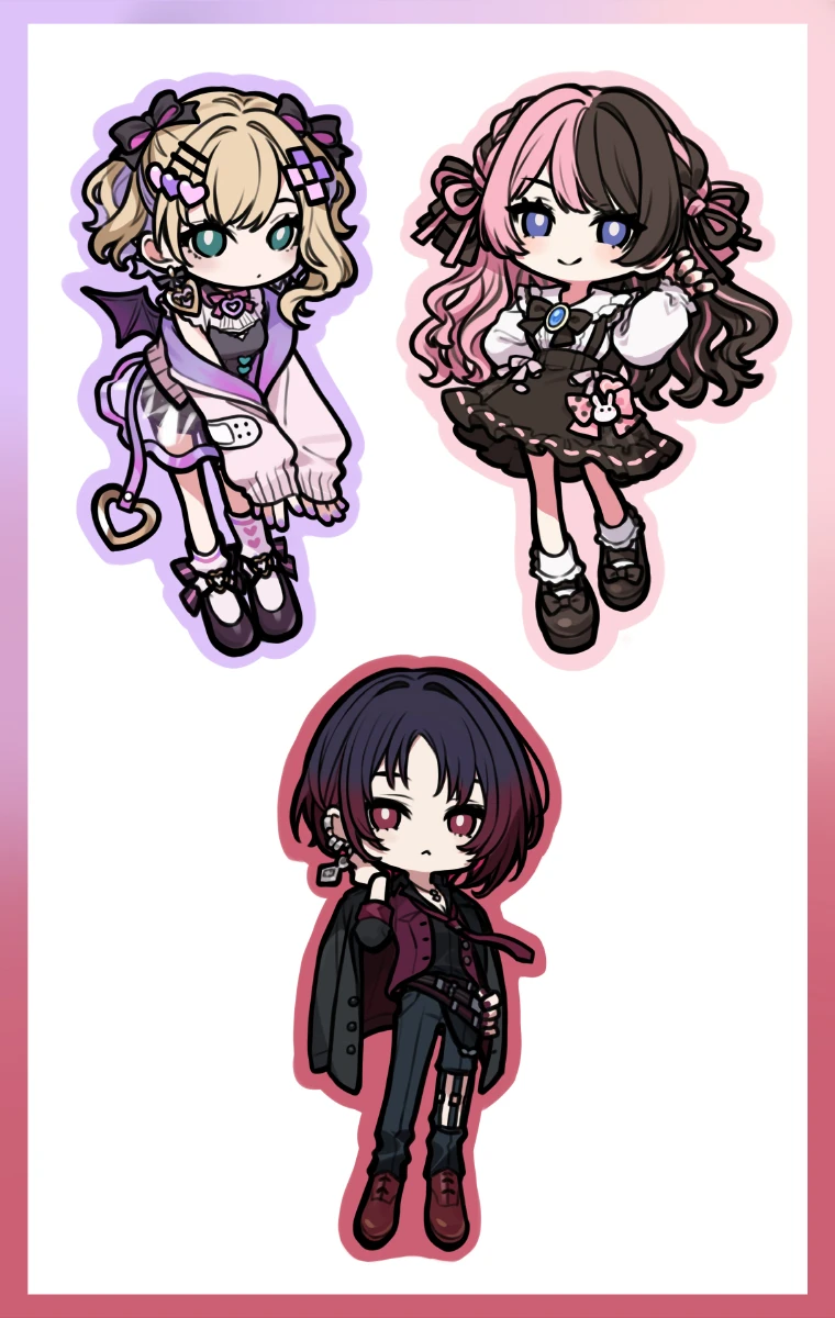 Iris Black Games by [https://x.com/youcapriccio/status/1681280802389364736 yuu]