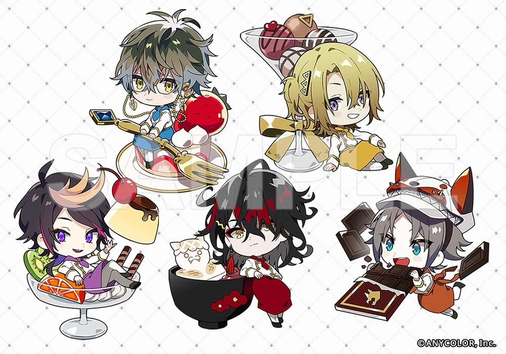 Animate Girls Festival 2022 (AGF2022) SD Merchandise Illustration by Negiyan