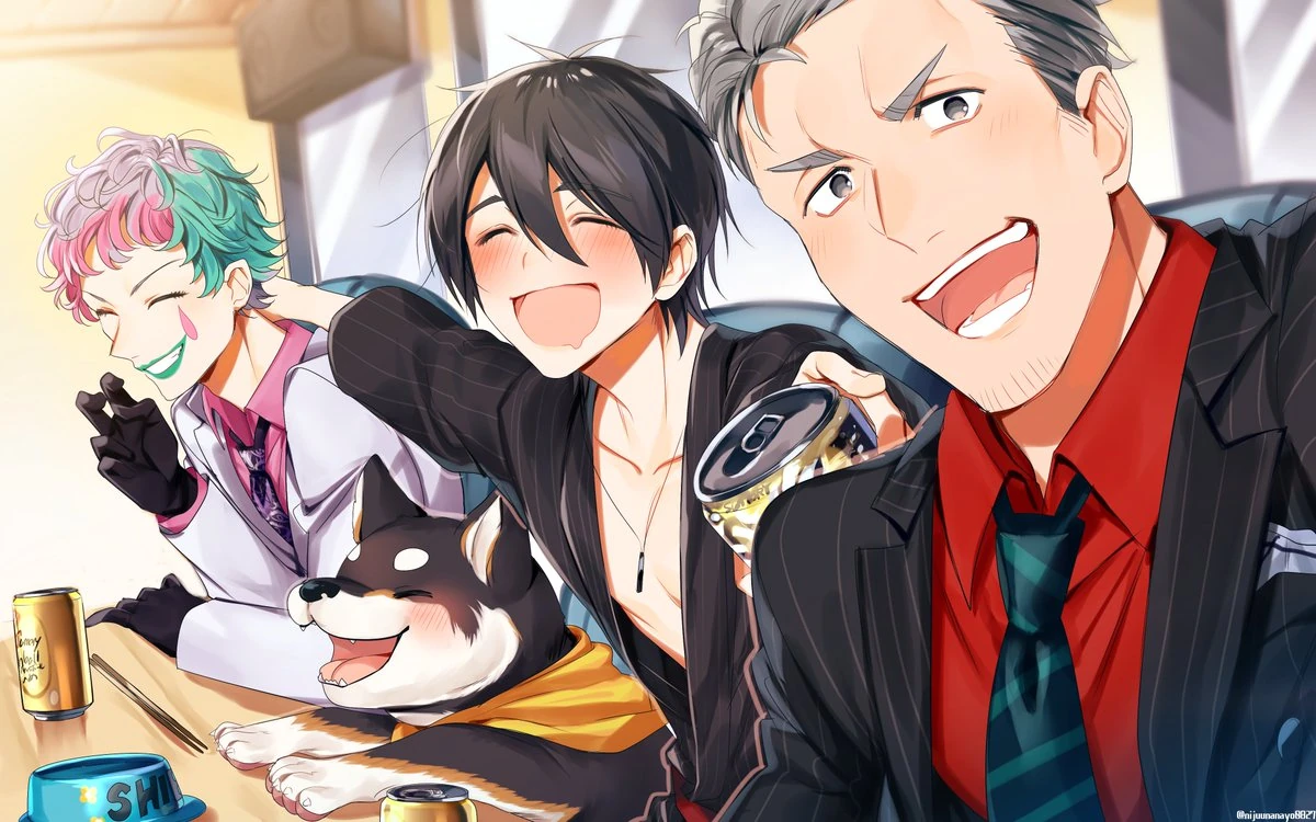 MaimotoRikiichi and Moyashiba<br>by Ninahachi