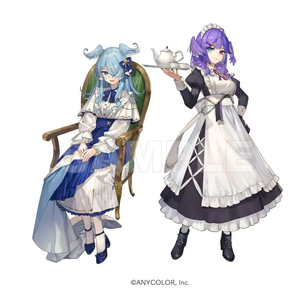 Nijisanji Nobles and Servants Goods & Voices Illustration<br>by Kobuta
