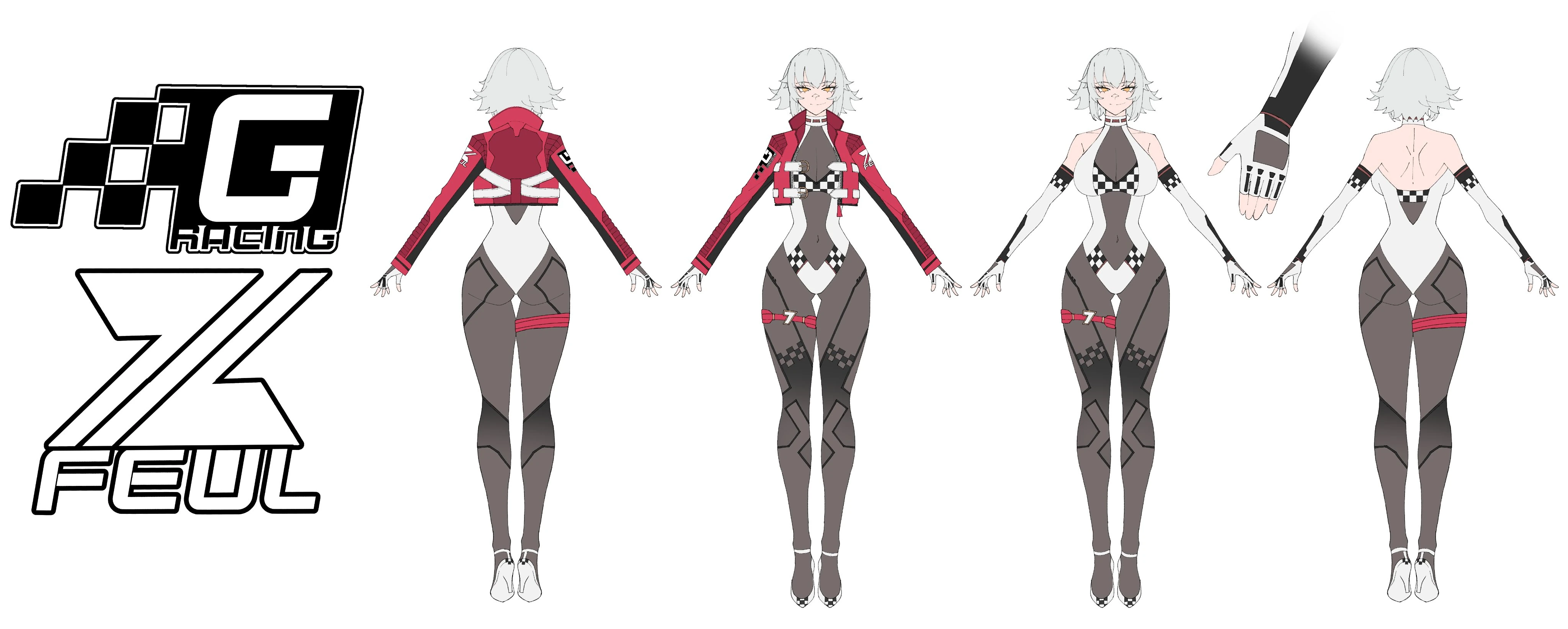 Racing Bunny Zentreya Concept by KuroiEnpitsu