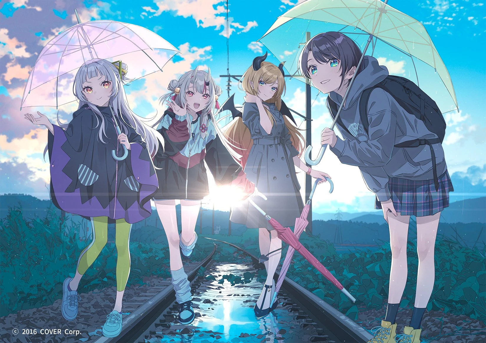hololive 2nd Generation 6th Anniversary Merch by Hechima