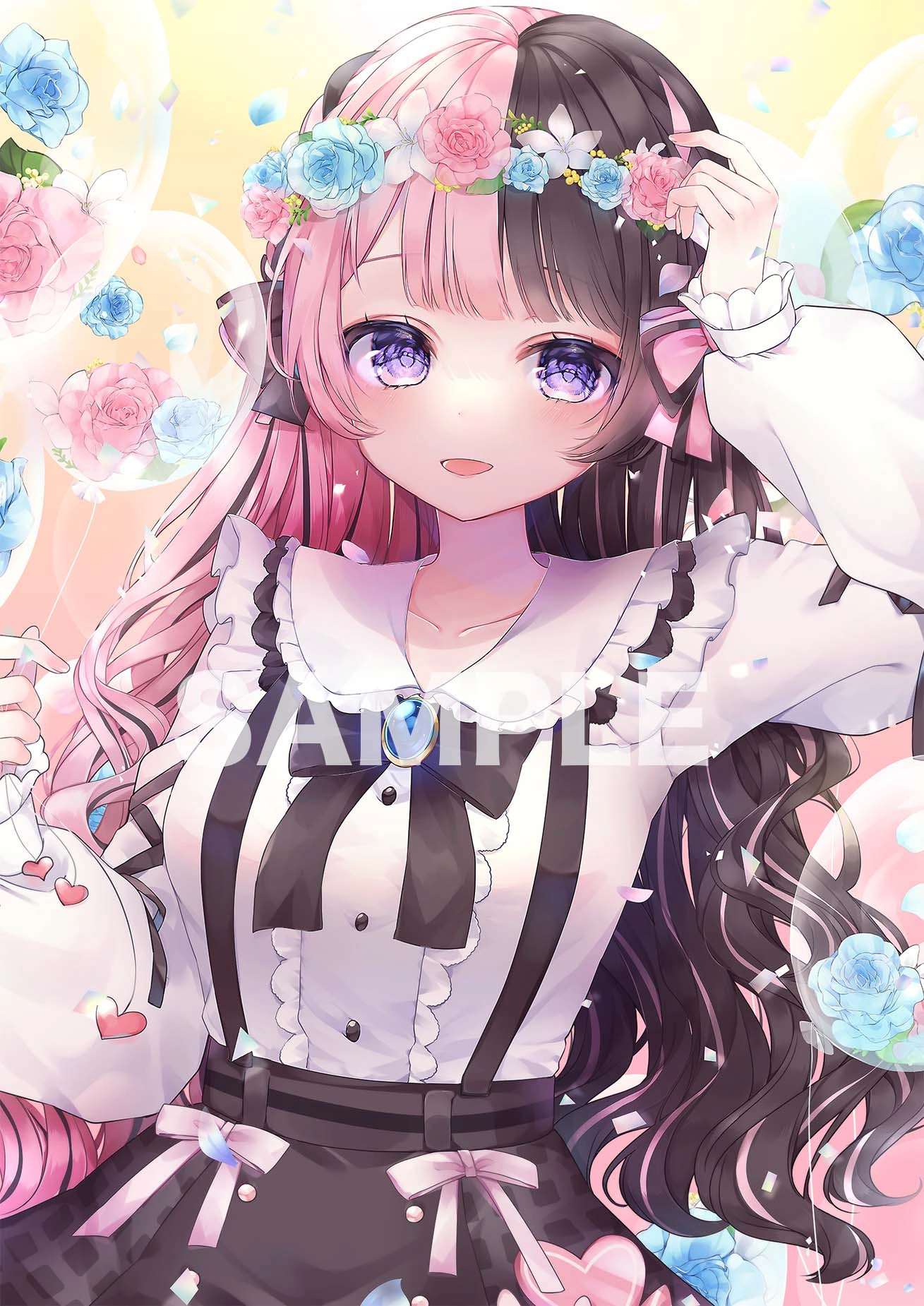 2021 Birthday B2 Tapestry and Postcard by [https://x.com/wako_morino_0 Wako Morino]