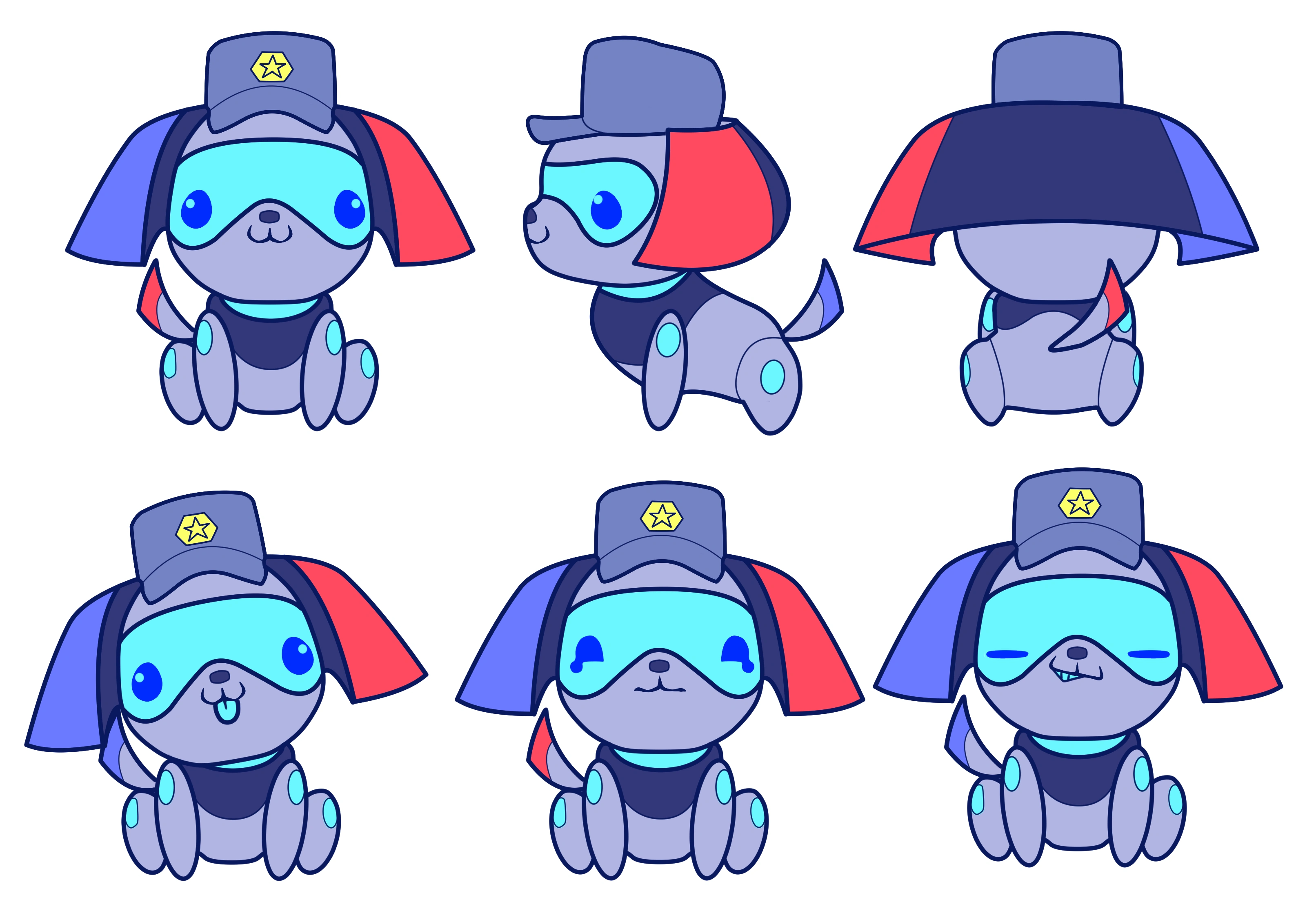 Cyberpups Reference Sheet