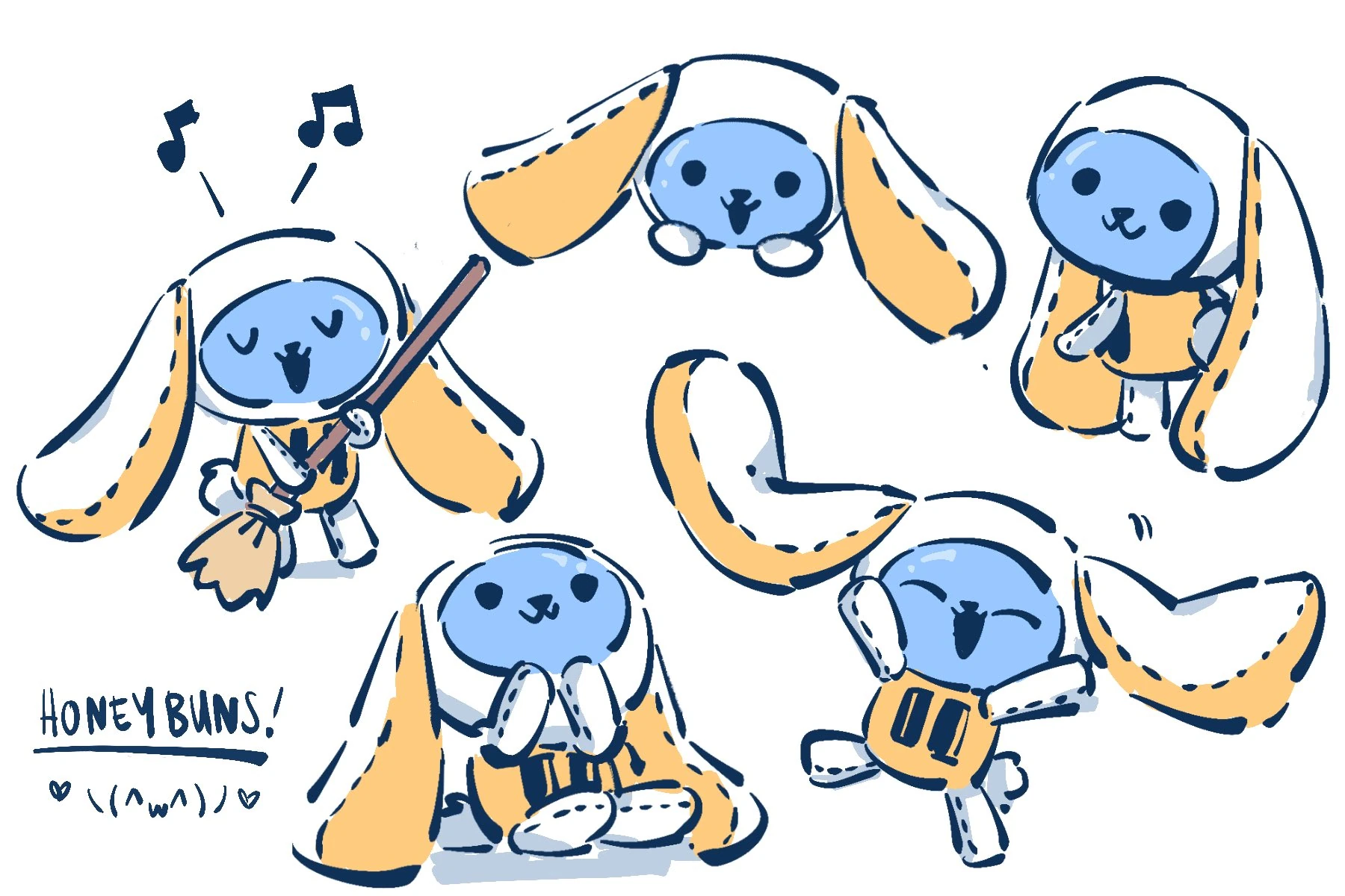 Updated design of the Honey Buns