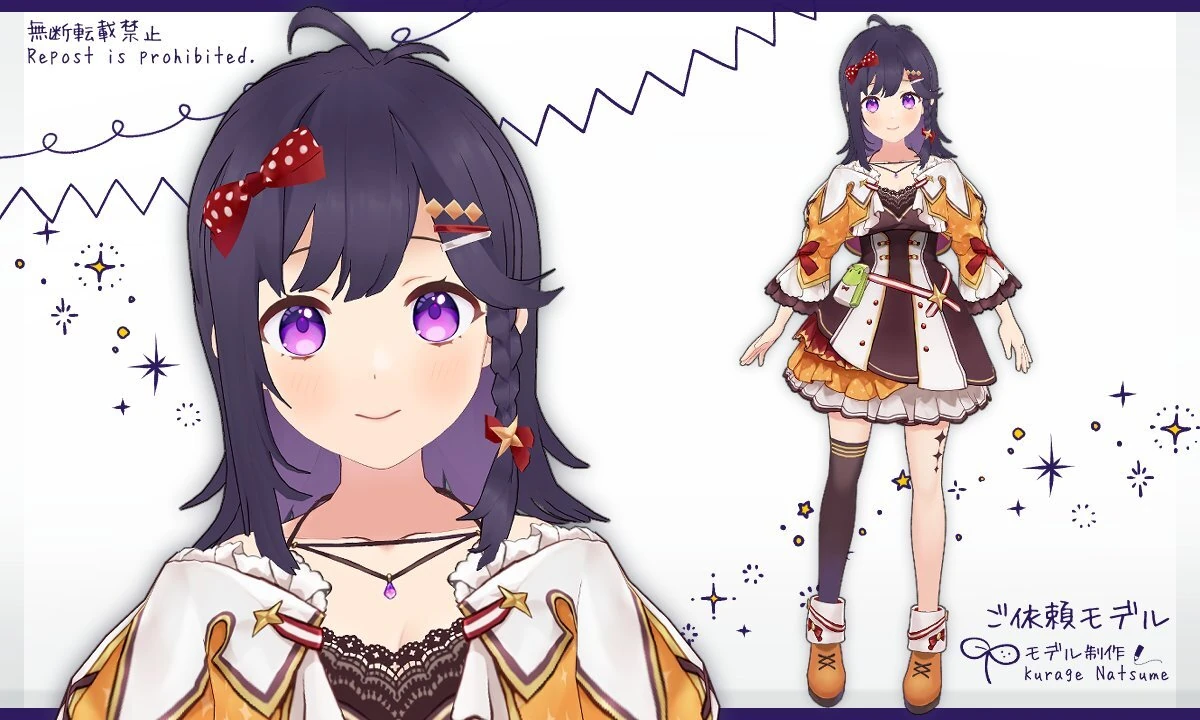 Third Outfit 3D Model by Kurage Natsume