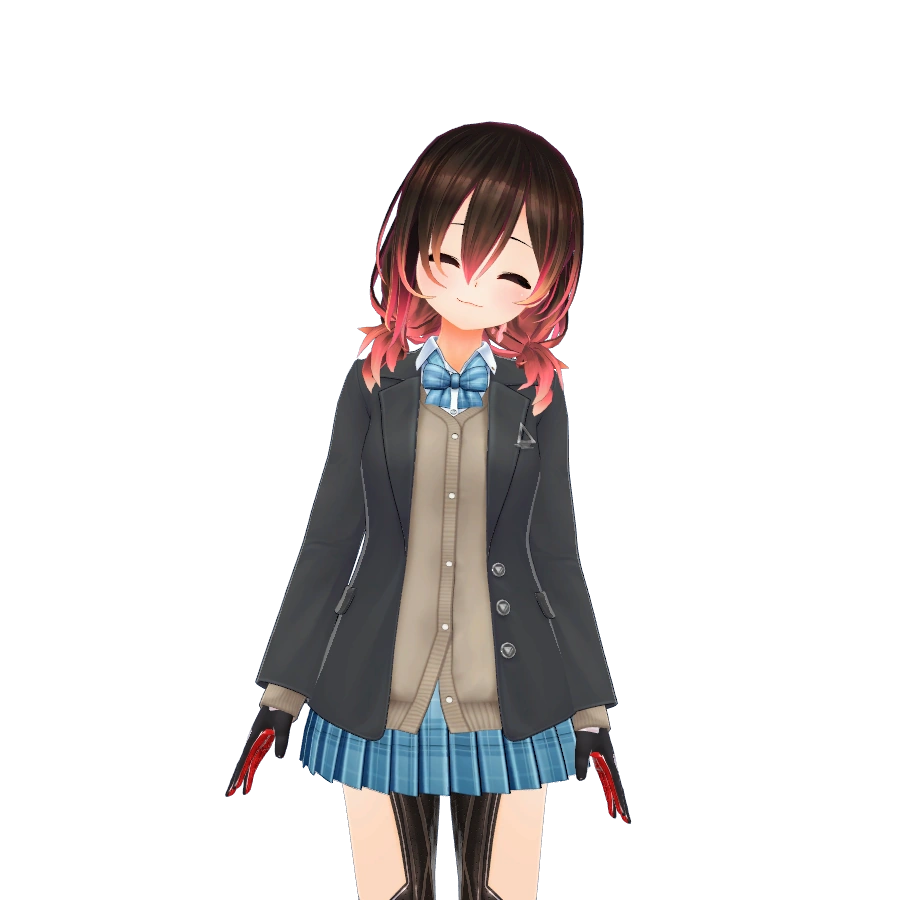 Winter 20XX Aogami High uniform