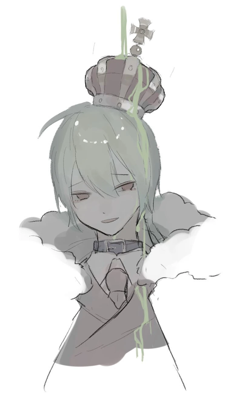 by V