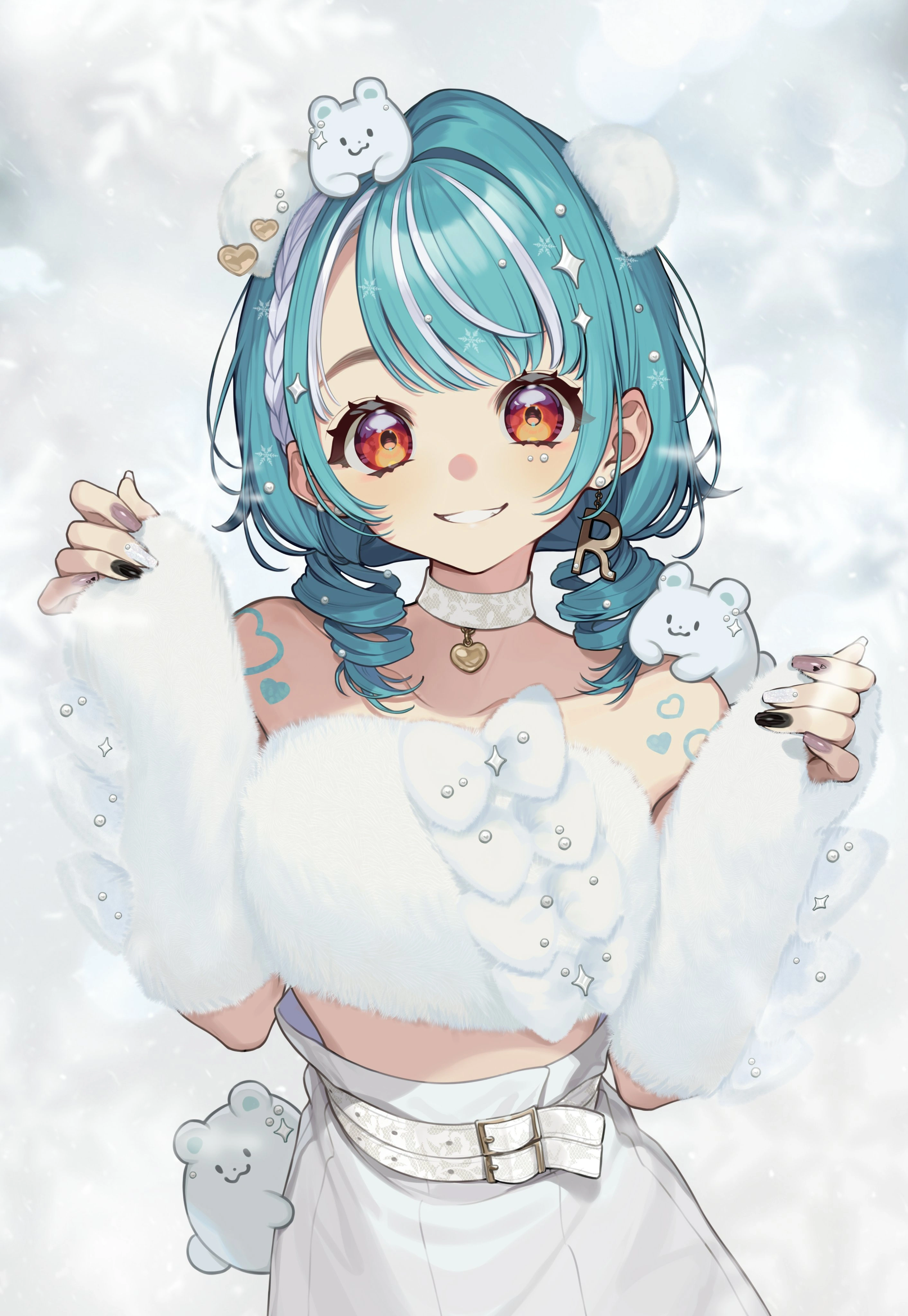 Good morning winter!! Fanbook Cover Illustration<br>by [https://x.com/youcapriccio/status/1739197518490337347 yuu]