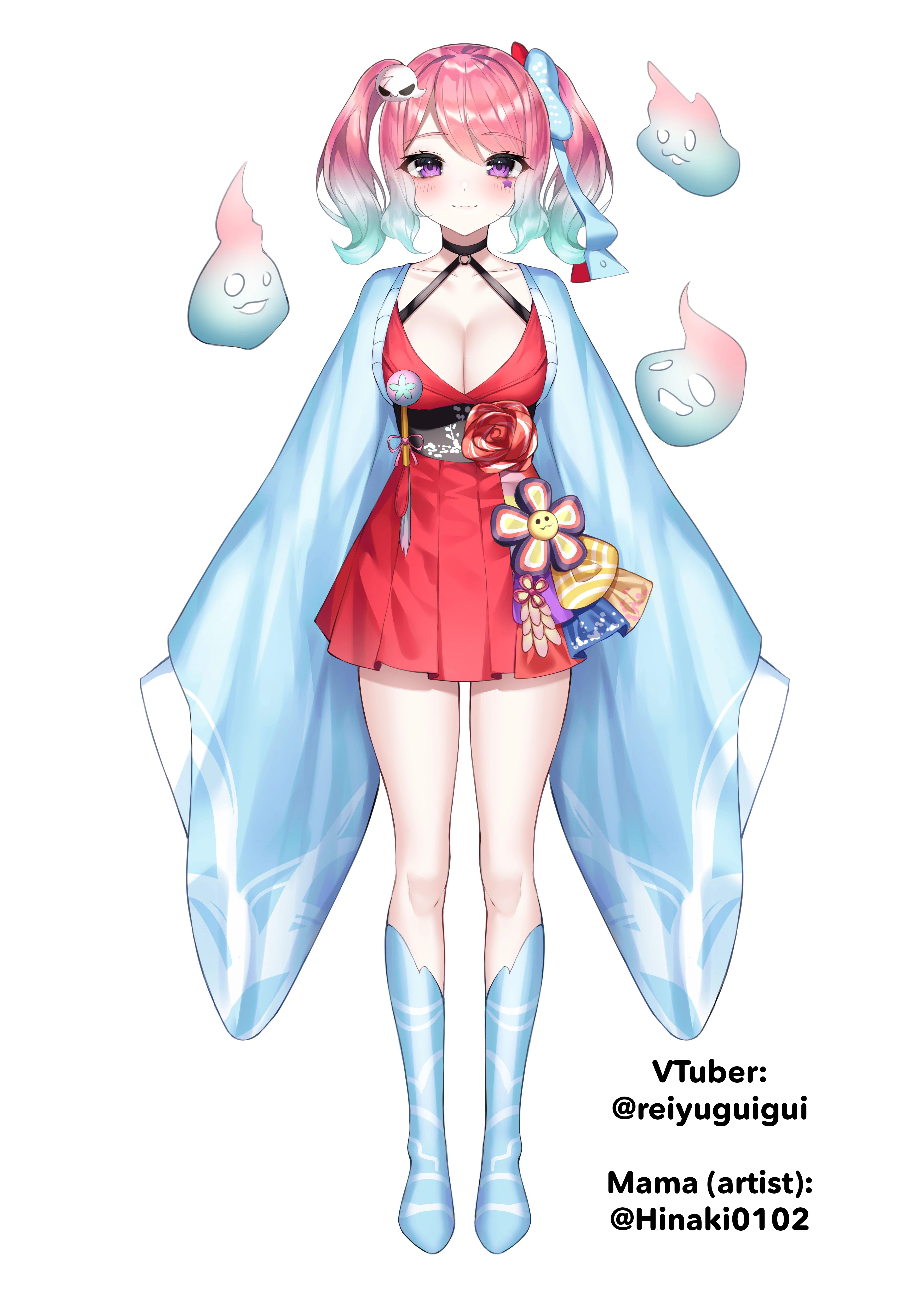 Second Costume Full Body Illustration