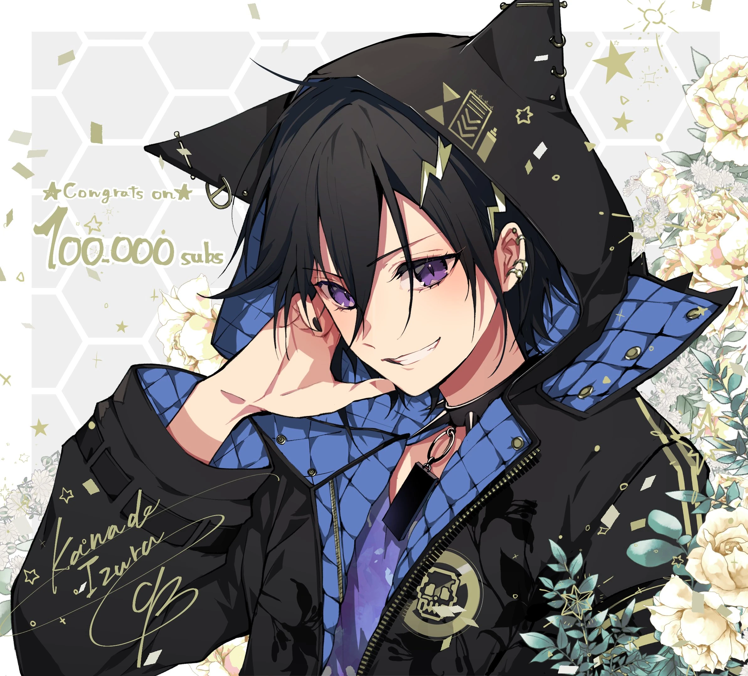 100,000 Subscribers Illustration<br>by TCB