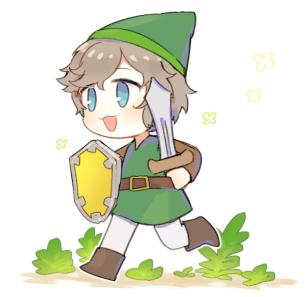 The Legend of Zelda: Link's Awakening Illustration<br>by MONO MON