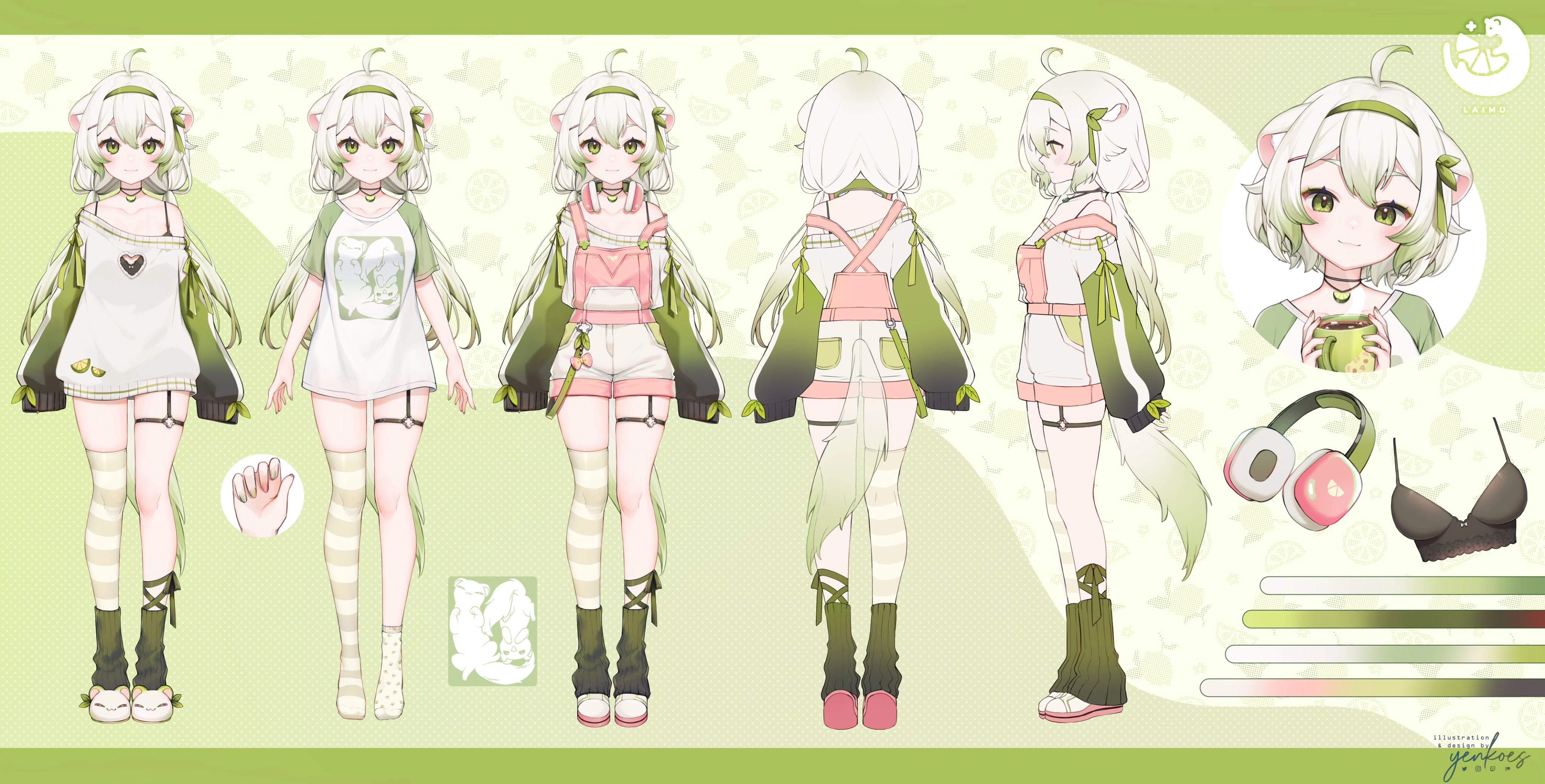 Comfy Outfit Reference Sheet