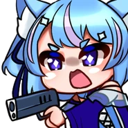 Aki gun emote