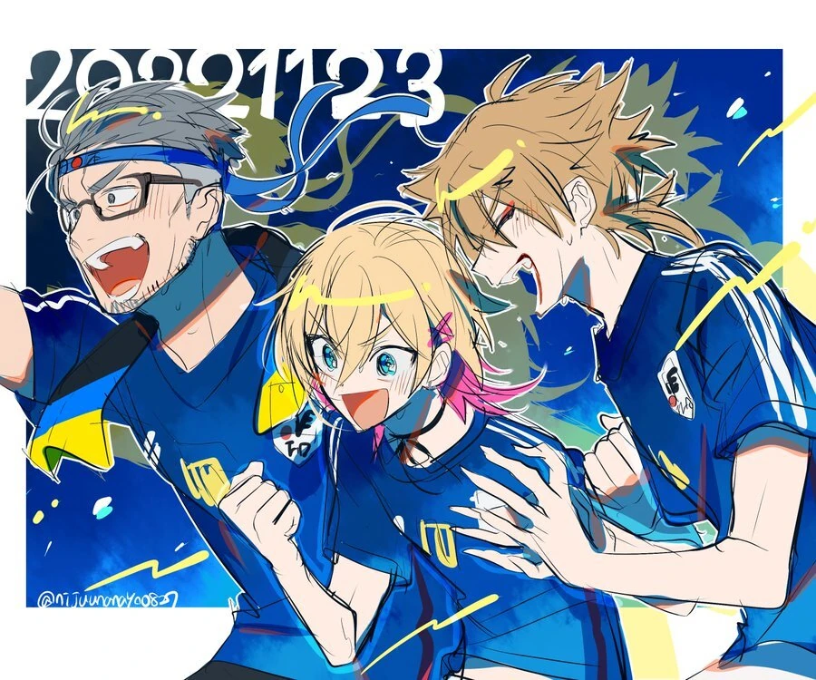 FIFA World Cup 2022 Watchalong Illustration<br>by Ninahachi