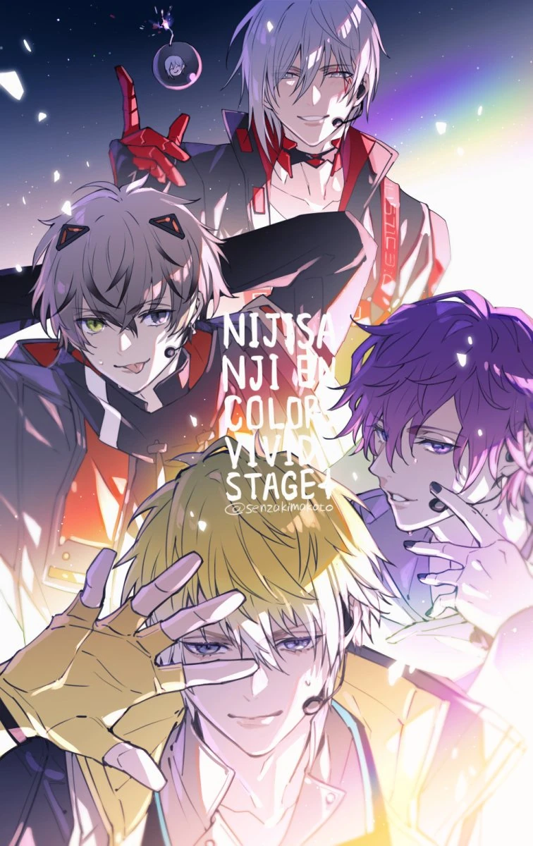 Noctyx AR LIVE "COLORS" Illustration<br>by Senzaki Makoto