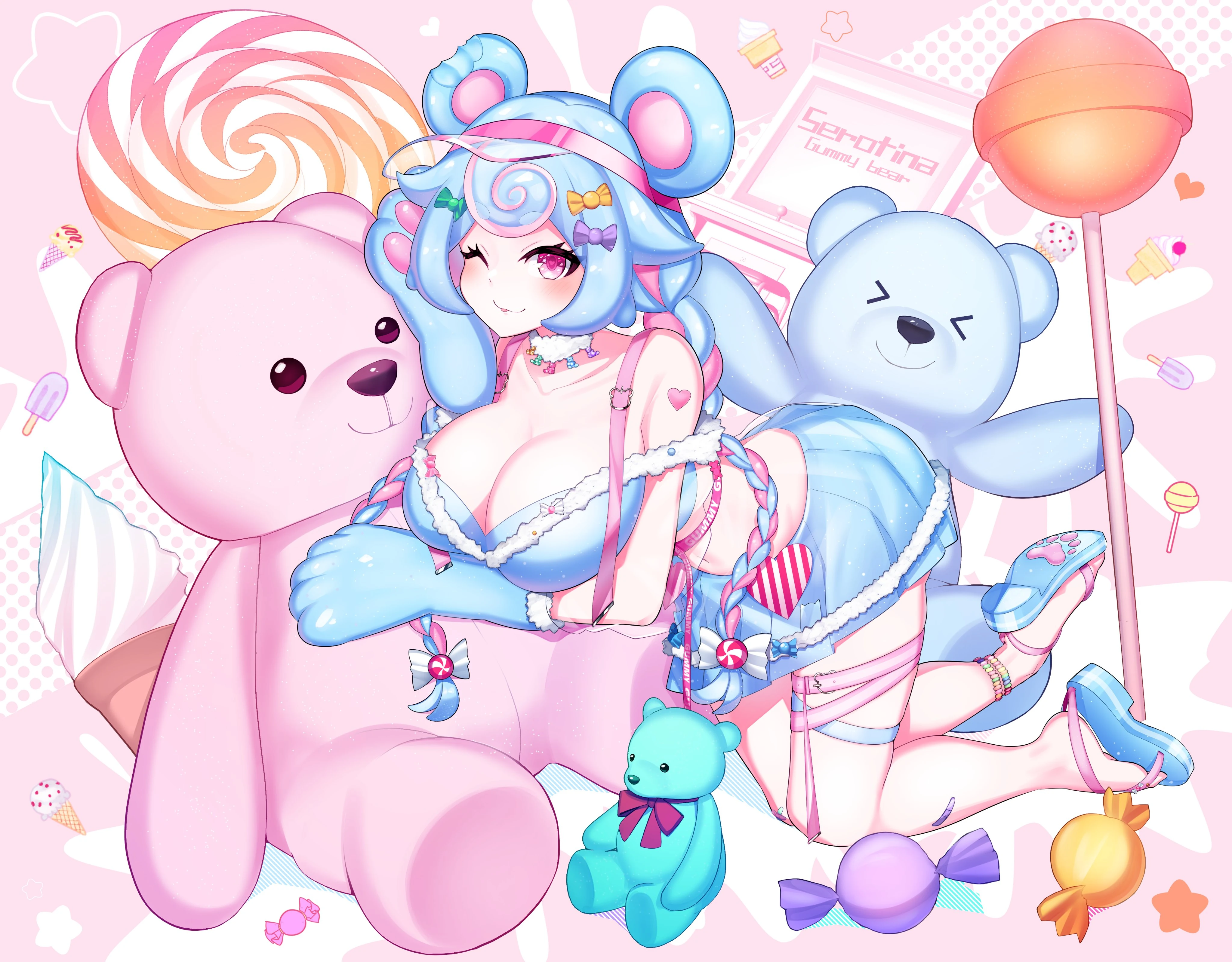Gummy Bear Illustration by akAgi