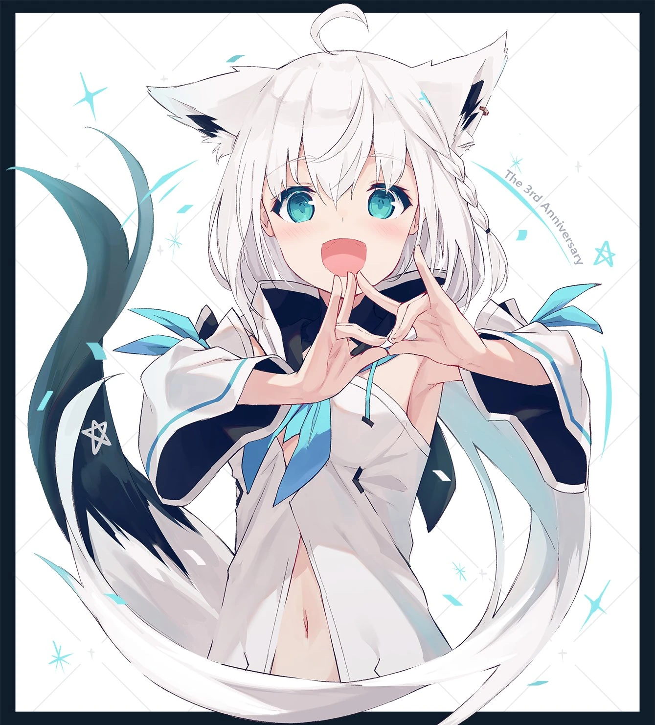 Third Anniversary Illustration<br>by Nagishiro Mito