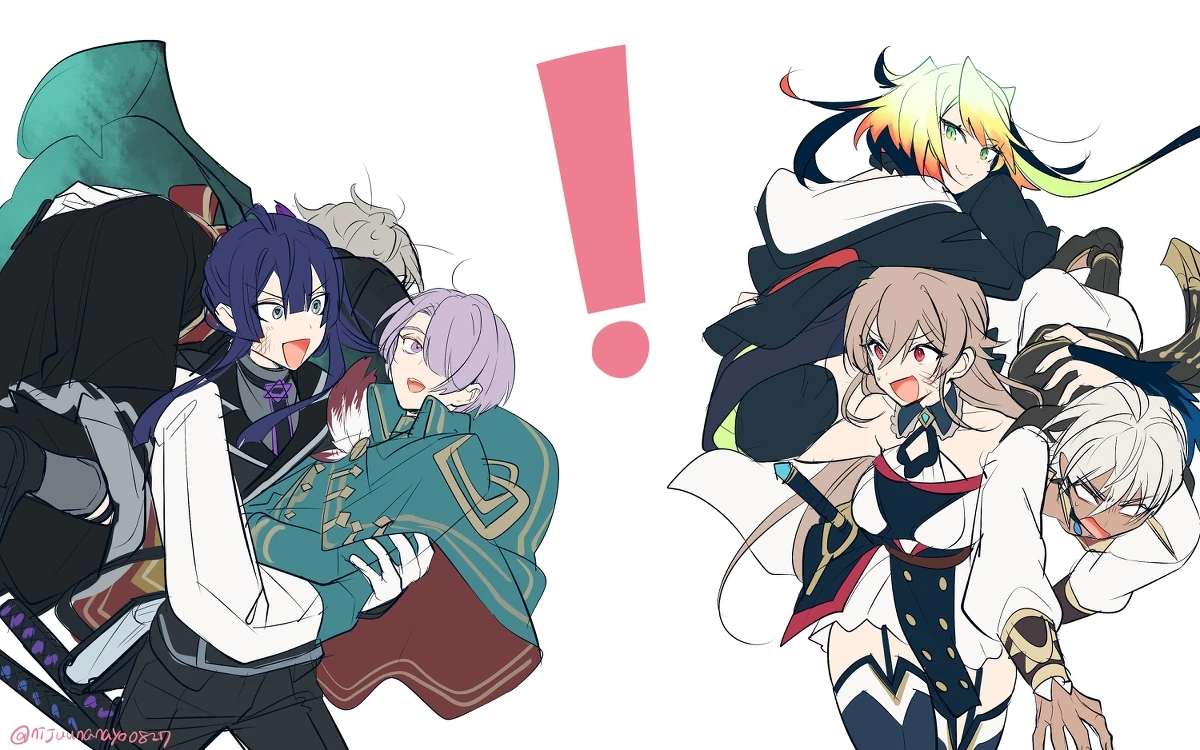 VΔLZ and Meifu by Ninahachi