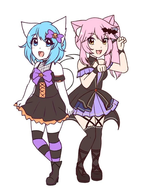 Wolfy and Nyanners