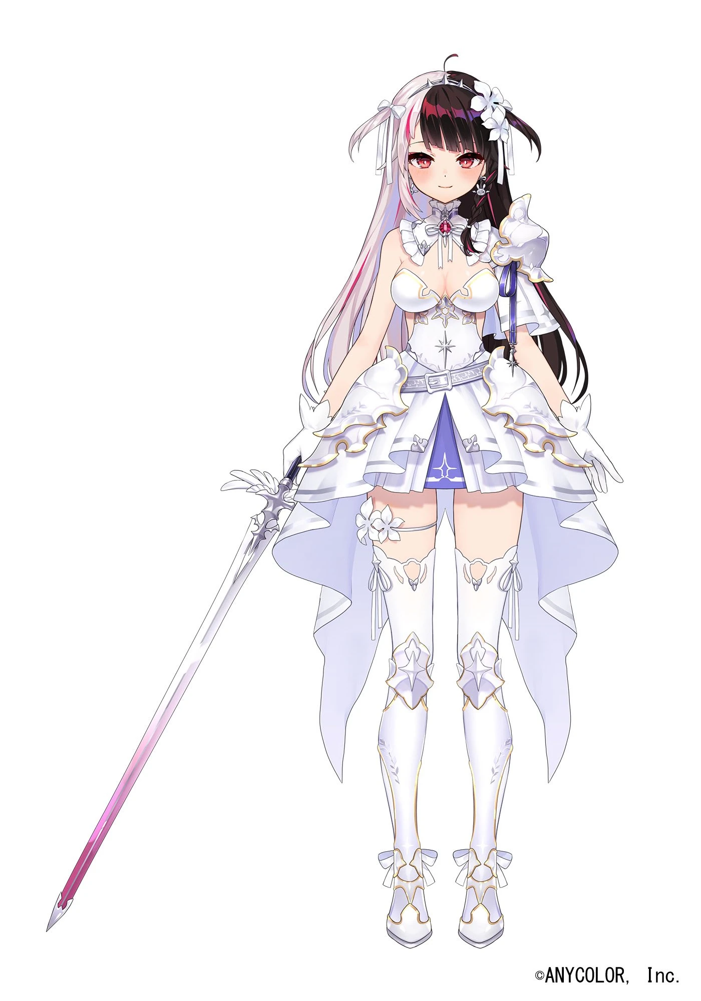 White Knight Outfit by Chris