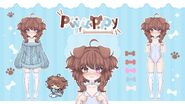 Emi's current 2D Model Reference by Ririchi_NEET