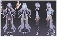 Haku Jade's Official Reference Sheet by kinjaeru