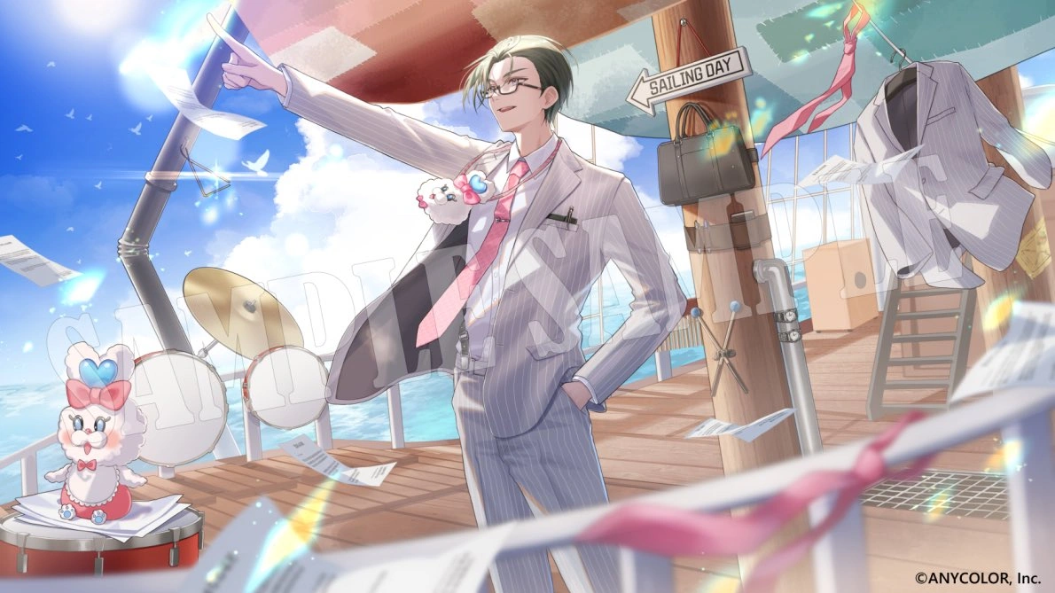 sailing day Cover Illustration<br>by Kawa