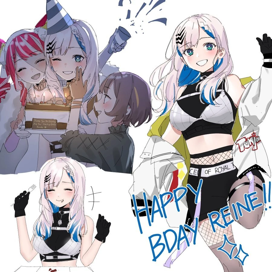 2022 Birthday Illustration<br>by Hieh