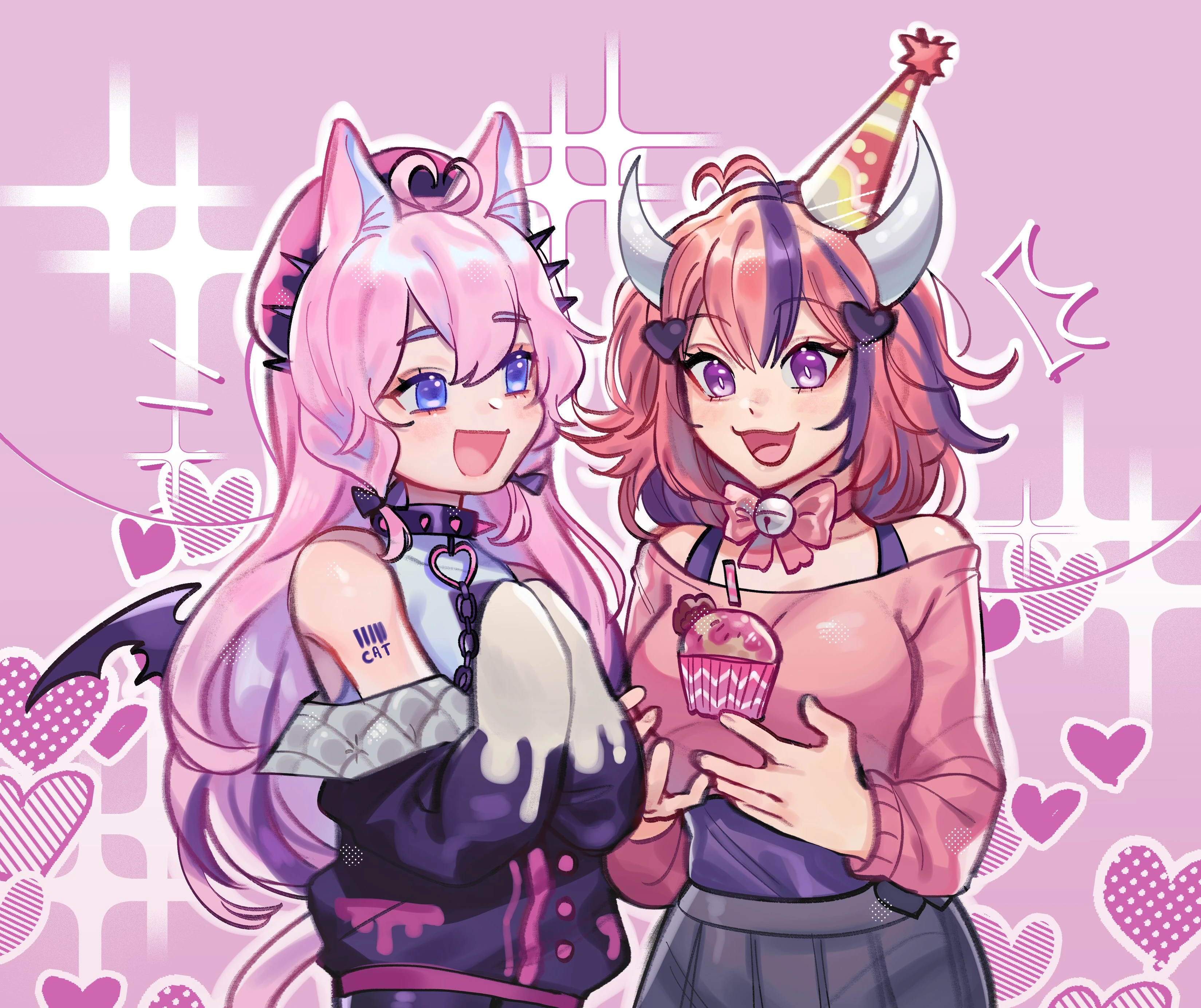 Snuffy and [[Ironmouse]] birthday<br>(by [https://twitter.com/Mechodes Mechodes])