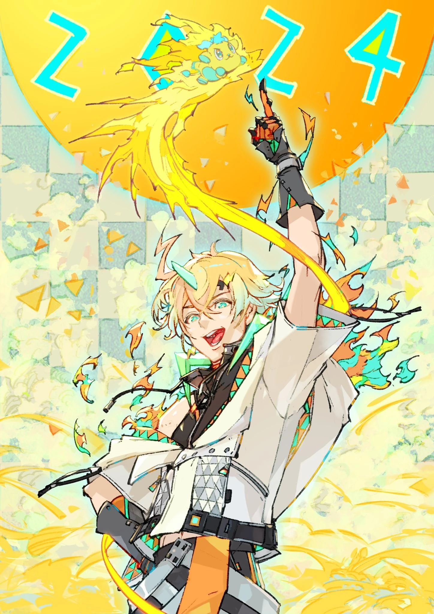 New Year's 2024 Illustration by Raita Kazama