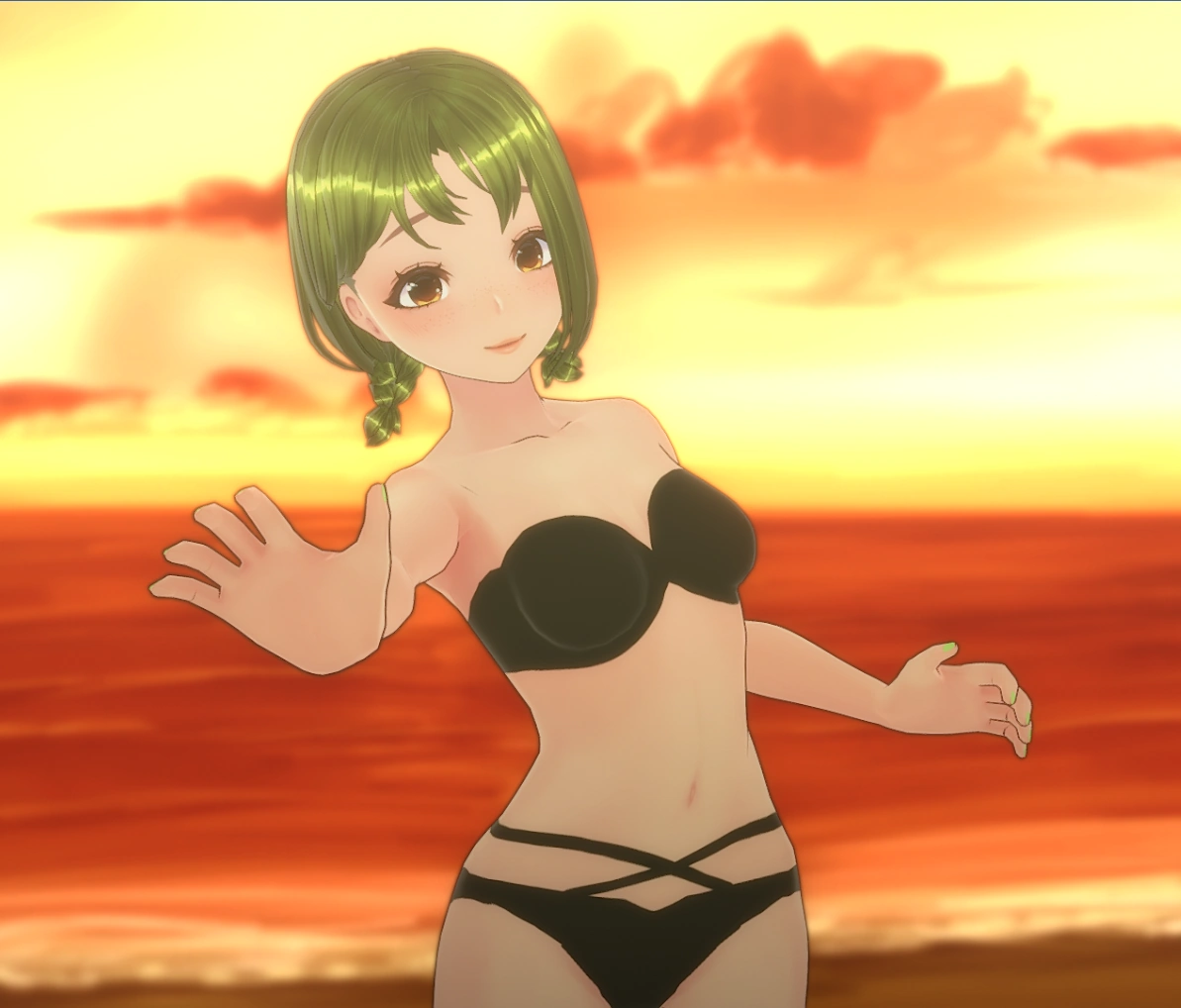 Black bikini