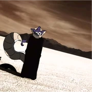 Salmon when he first evolved as a Salmon when he was 5 trillion years old. Picture "taken" by Aoxloty.