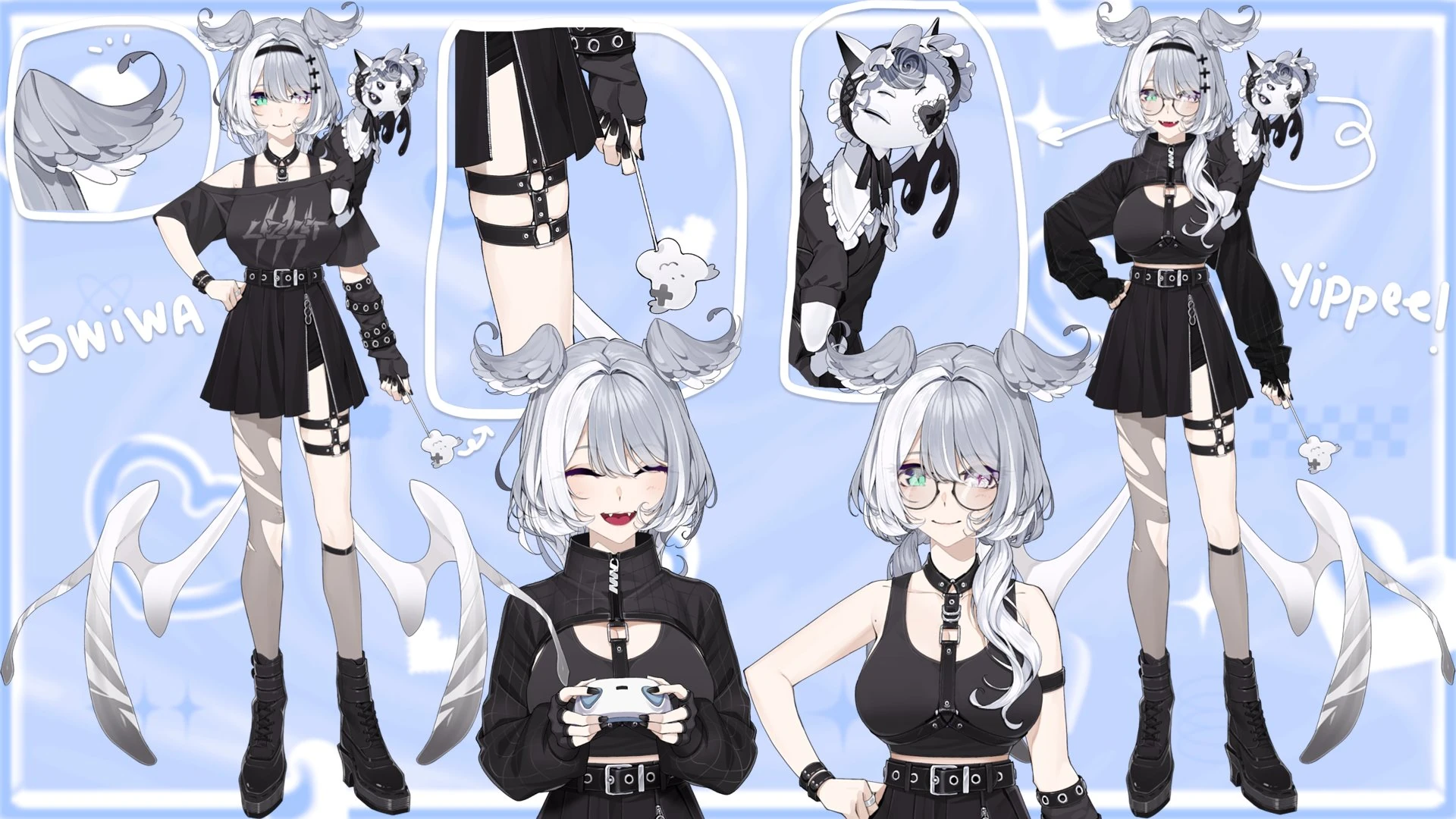 Gothic Punk-Style Outfit