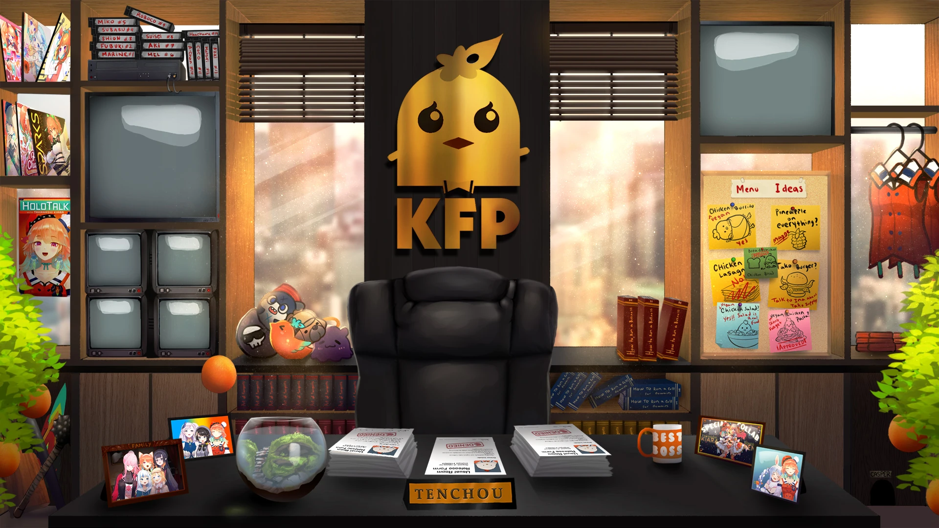 Kiara's Office Background by Eden Exile