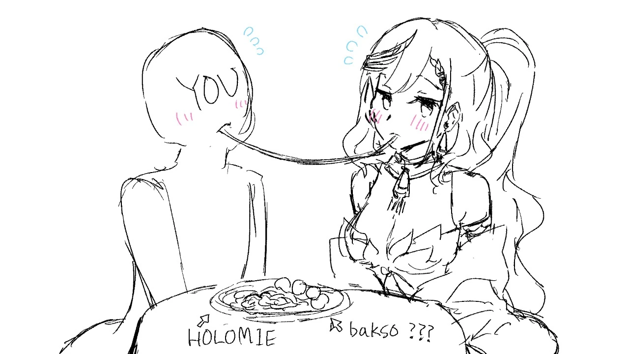 MERAKyats and Reine Eating Together